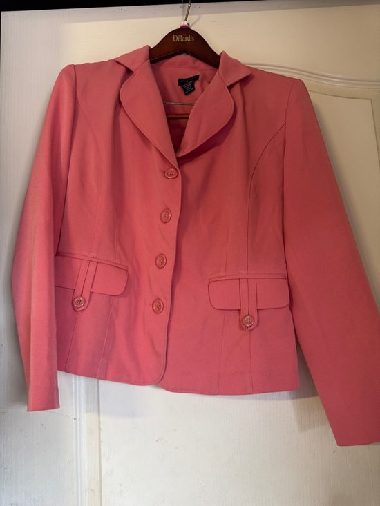 Courtenay Jackets & Blazers - Courtenay Coral Blazer Jacket